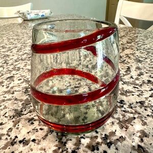 Stemless wine glasses set of six